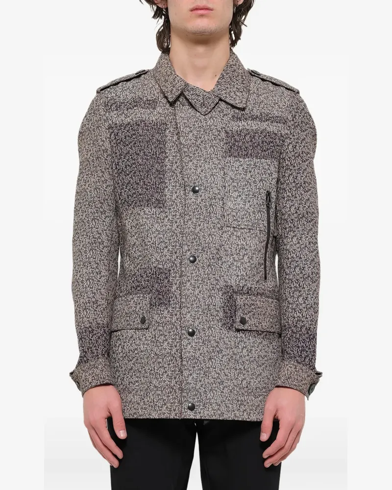 Lanvin Ausgeblichene Safarijacke - Blau Blau