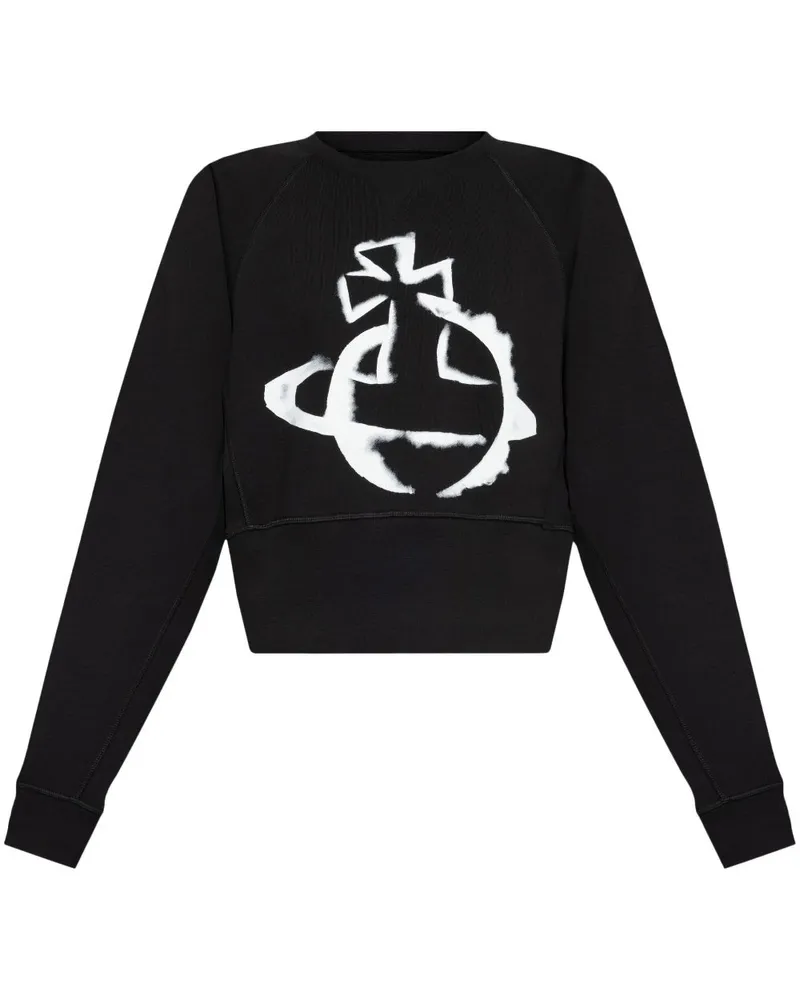 Vivienne Westwood The Orb Sweatshirt - Schwarz Schwarz