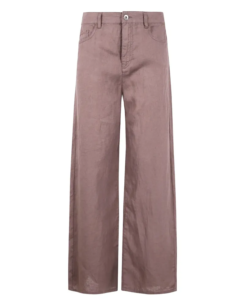 Emporio Armani Hose mit geradem Bein - Braun Braun