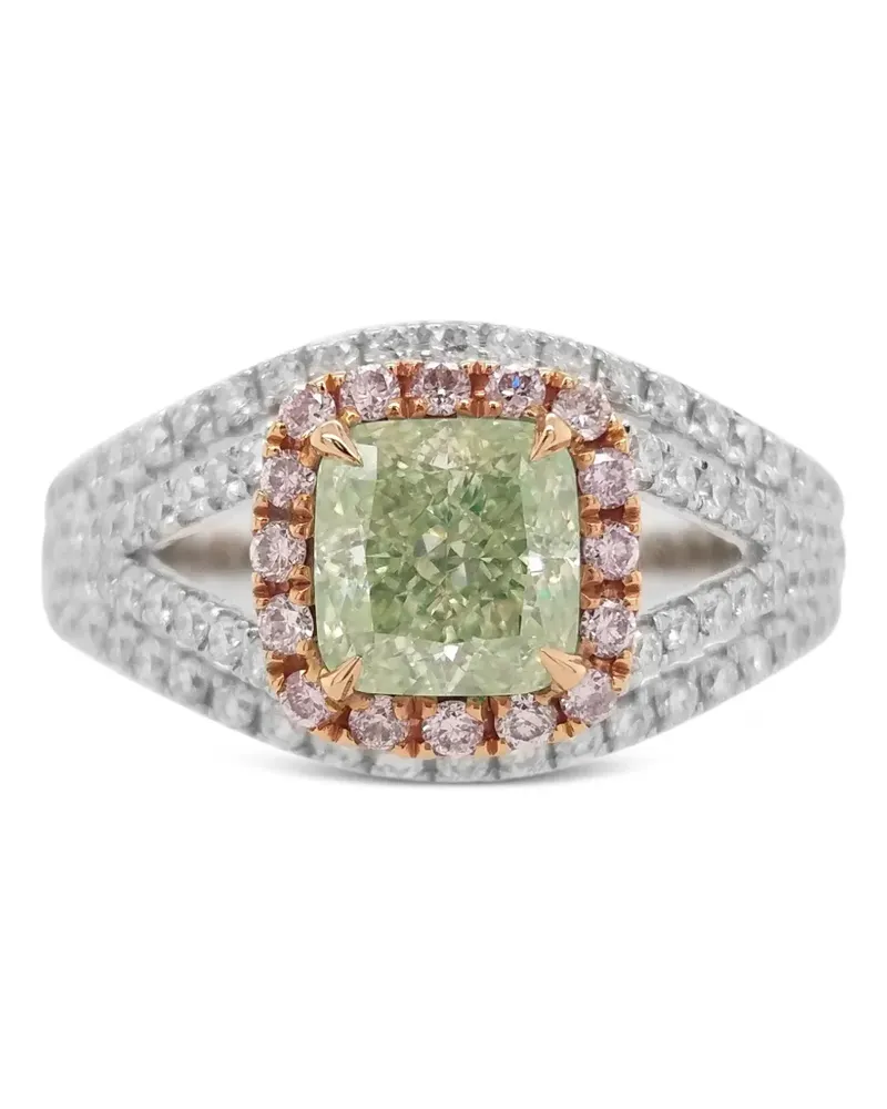 HYT Jewelry Ring mit Diamanten - Silber Silber
