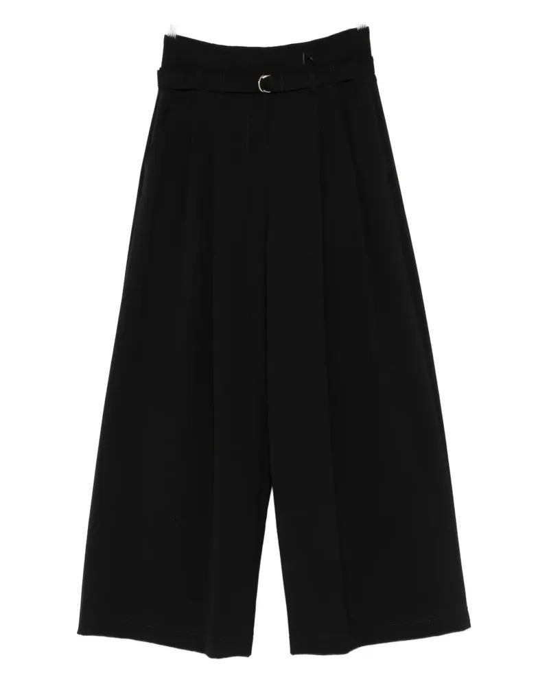 MARELLA bleted pleated trousers - Schwarz Schwarz