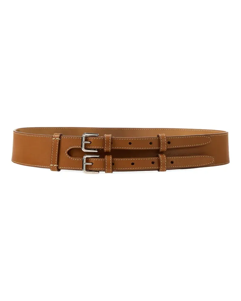 Ralph Lauren Gürtel mit Doppelschnalle - Braun Braun