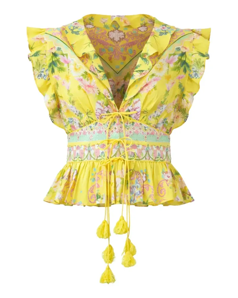 Camilla Lady Limonada blouse - Gelb Gelb