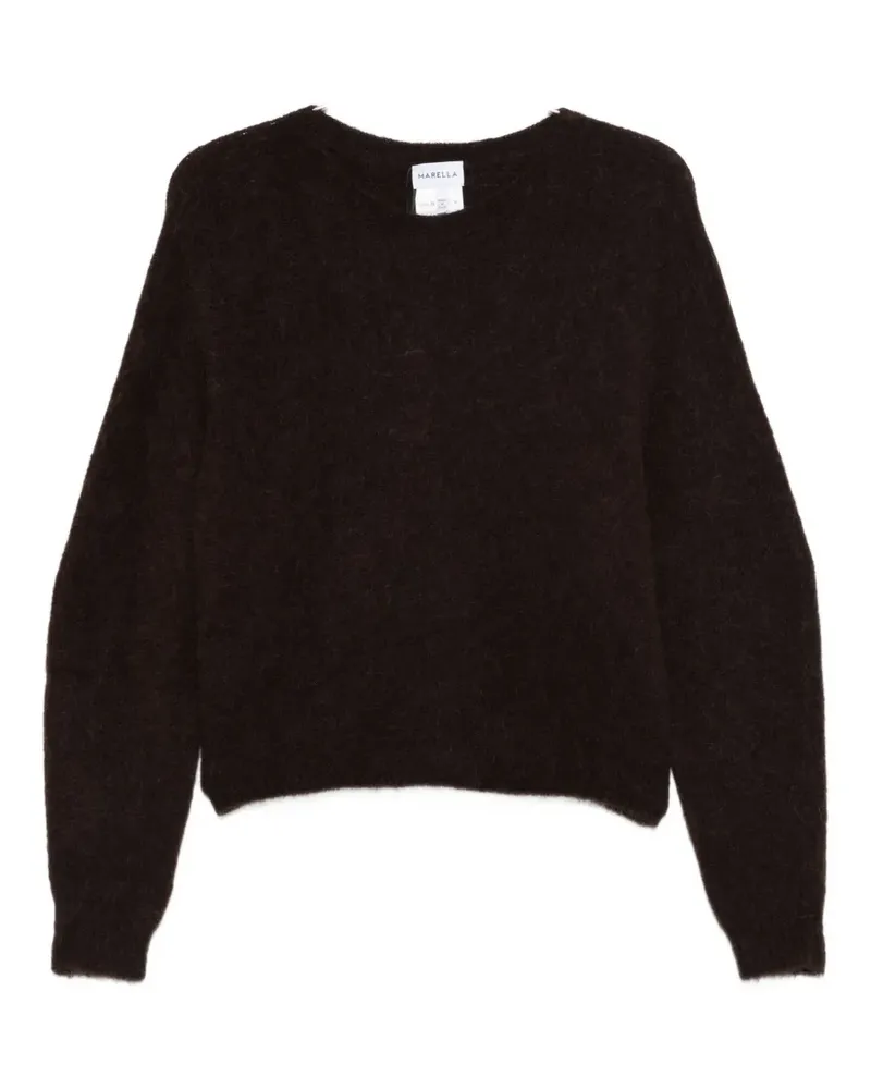 MARELLA Tania round-neck sweater - Braun Braun