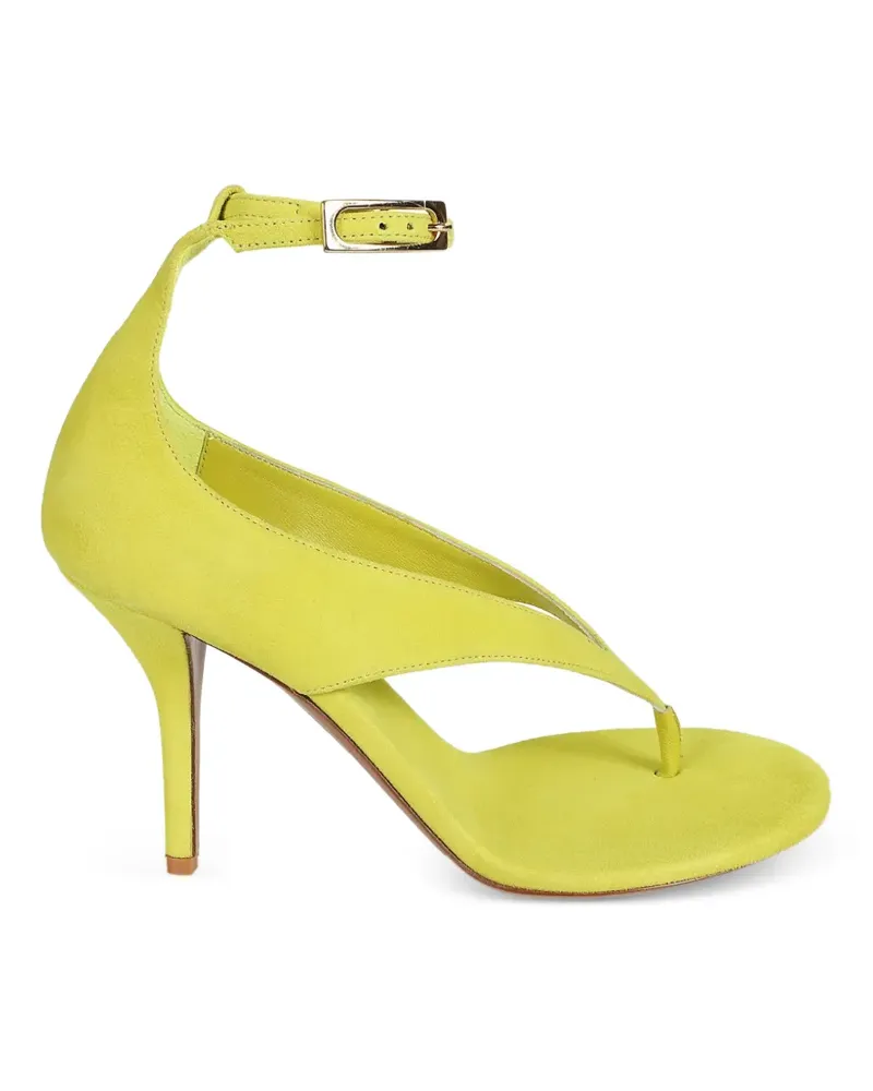 Gia Borghini Alice Sandalen mit Zehensteg - Gelb Gelb