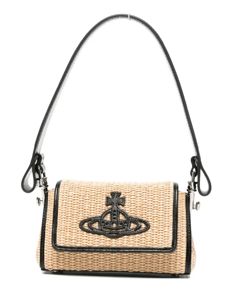 Vivienne Westwood orb weave mini bag - Nude Nude