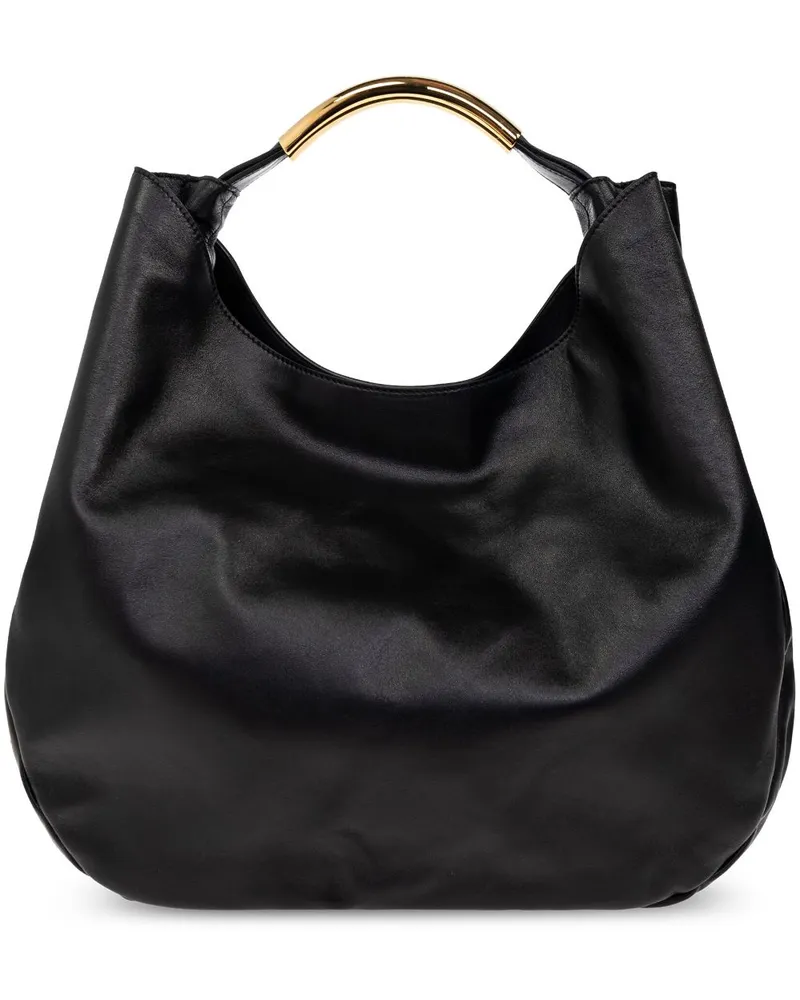 Moschino Handle Me Tote Bag - Schwarz Schwarz