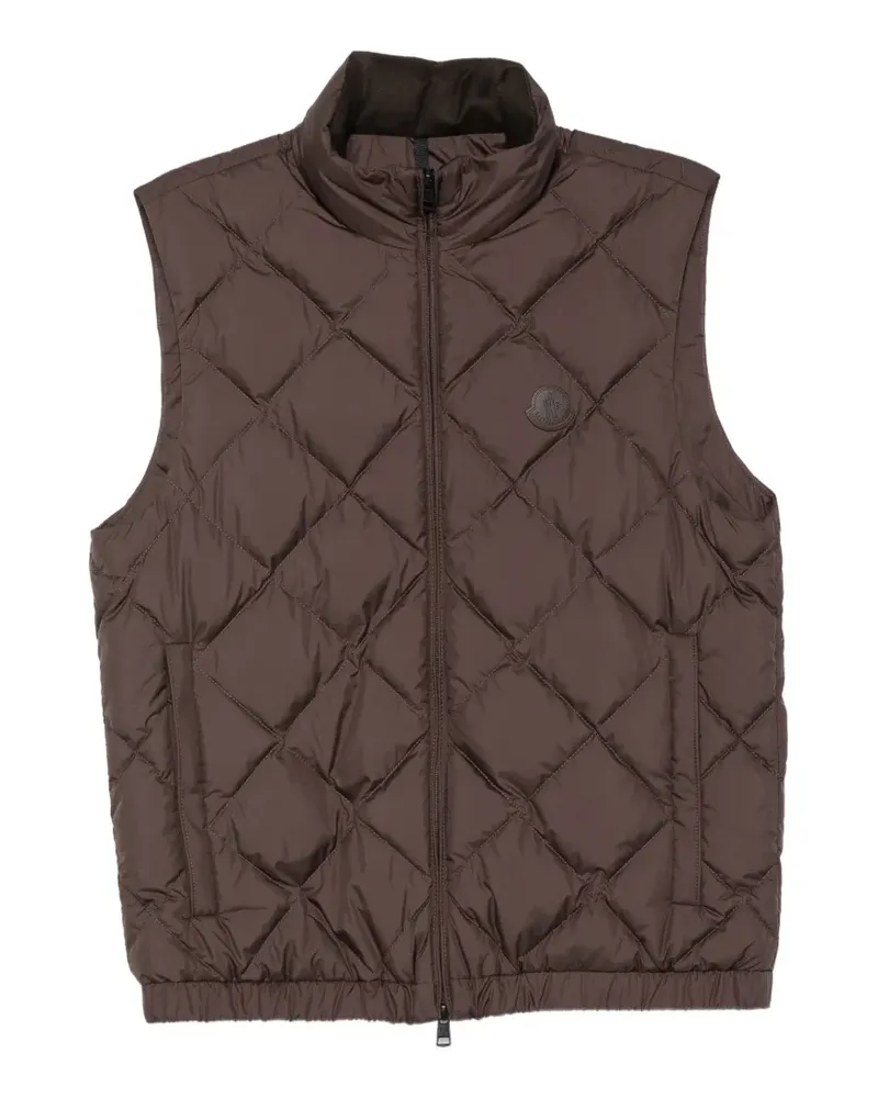 Moncler Chobe Steppweste - Braun Braun