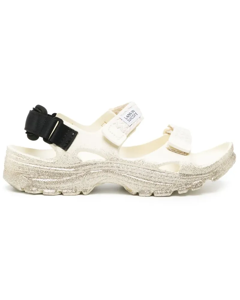 Lanvin x Suicoke Wake Curb Sandalen - Nude Nude