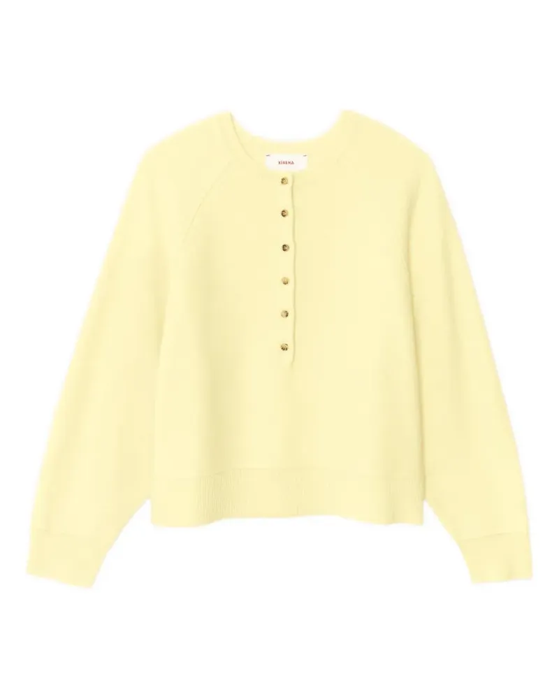 Xírena buttoned knitwear - Gelb Gelb
