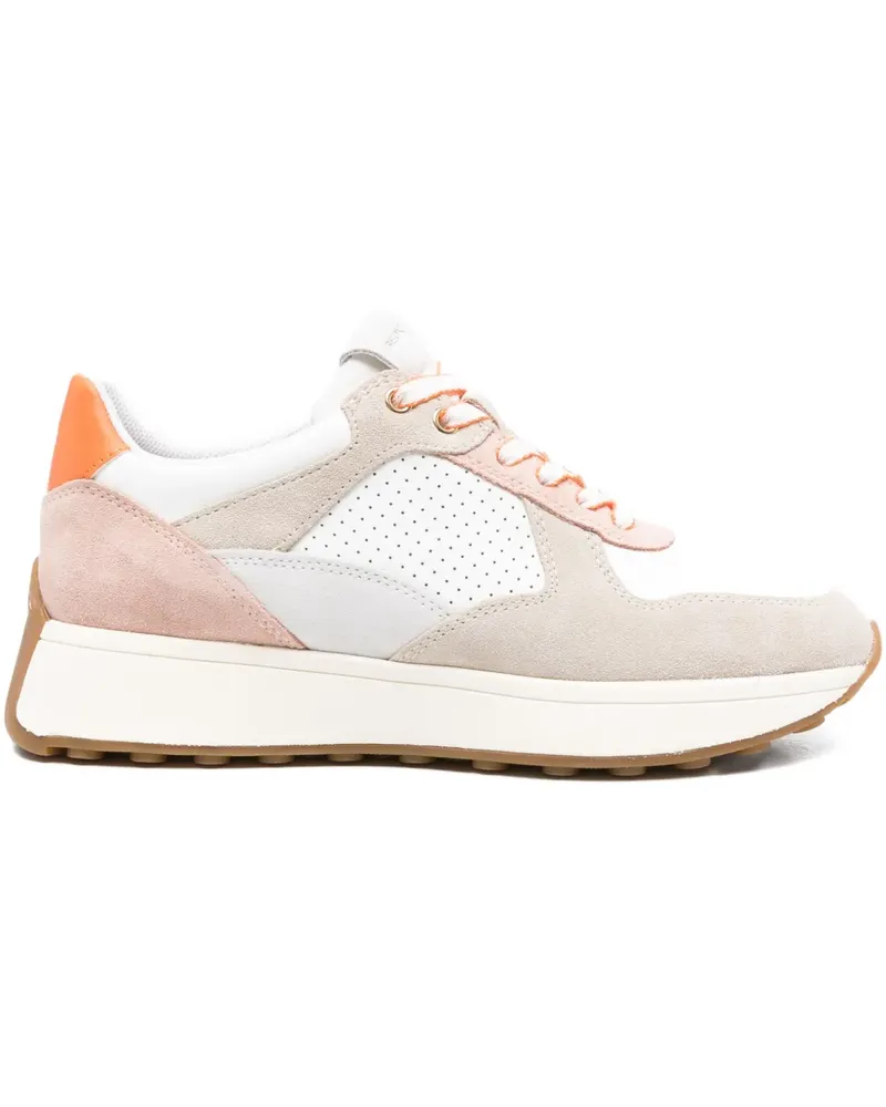Geox Amabel Sneakers mit Einsätzen - Weiß Weiß