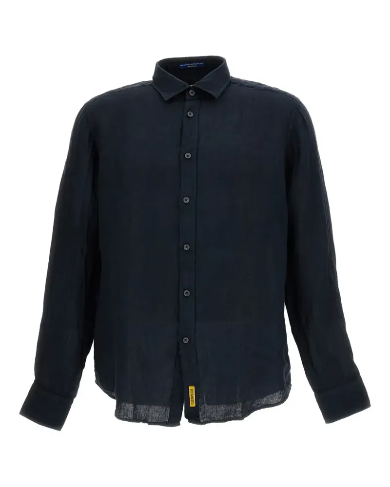 B.D. Baggies linen long-sleeve shirt - Blau Blau