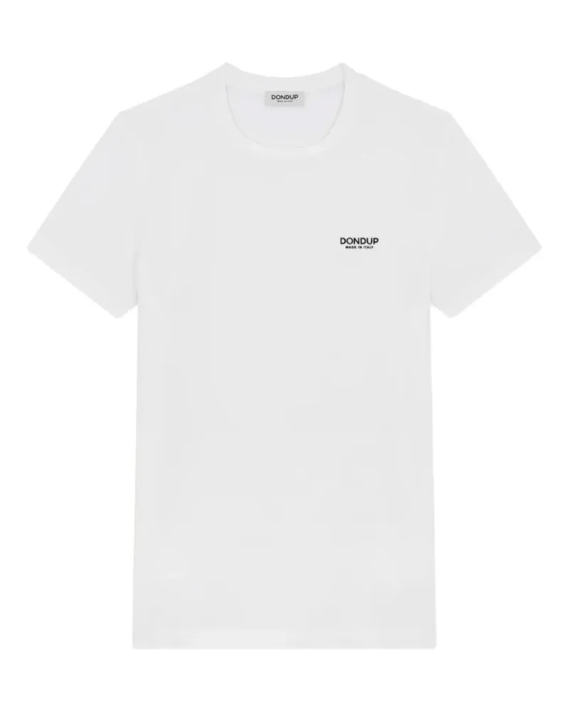 Dondup T-Shirt mit rundem Ausschnitt - Weiß Weiß