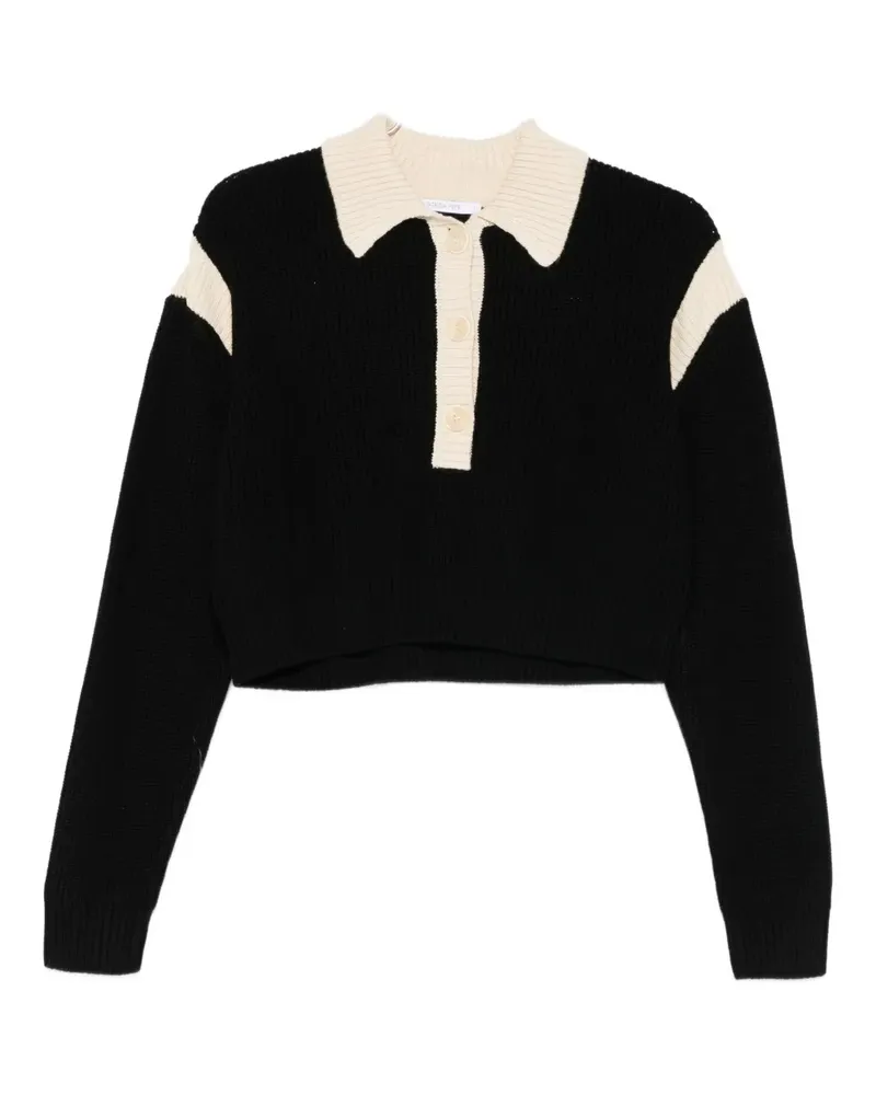 Patrizia Pepe colour-block sweater - Schwarz Schwarz