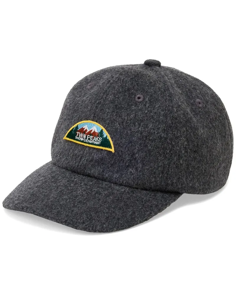 Undercover Twin Peaks Baseballkappe mit Stickerei - Grau Grau