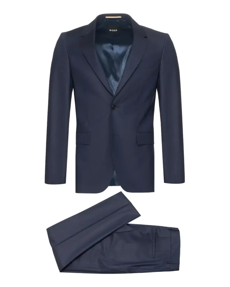 HUGO BOSS single-breasted suit - Blau Blau