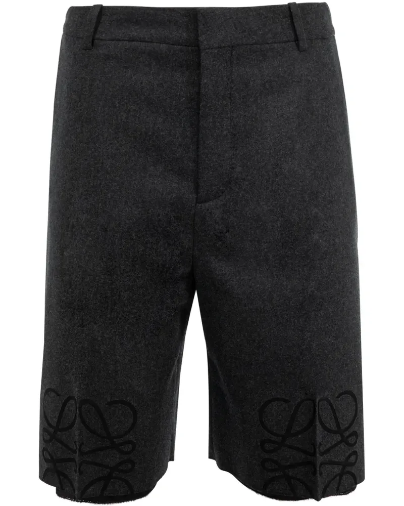 Loewe Anagram Shorts - Grau Grau