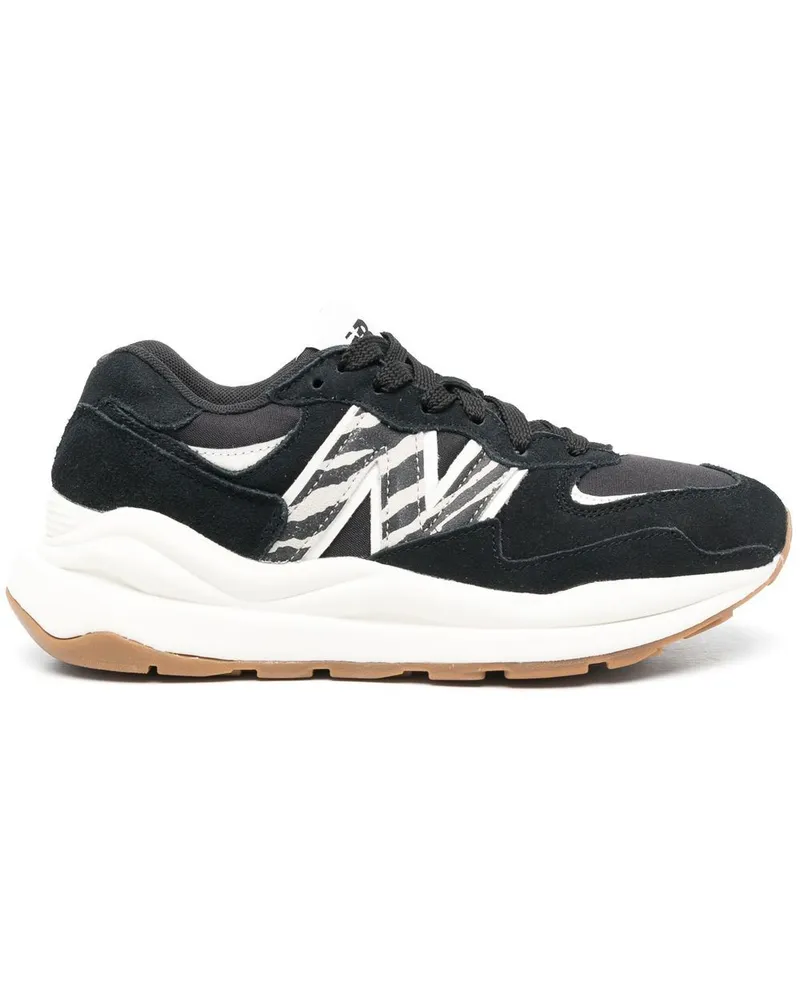 New Balance Sneakers mit Print - Schwarz Schwarz