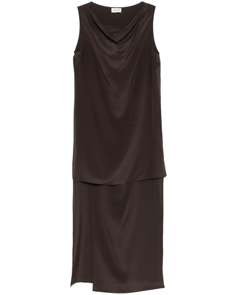P.A.R.O.S.H. P.A.R.O H. Bluse aus Seide - Braun Braun