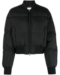 Axel Arigato Gefütterte Cropped-Jacke Schwarz