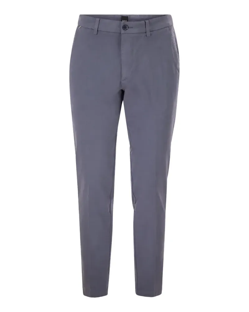HUGO BOSS slim-fit chino trousers - Blau Blau