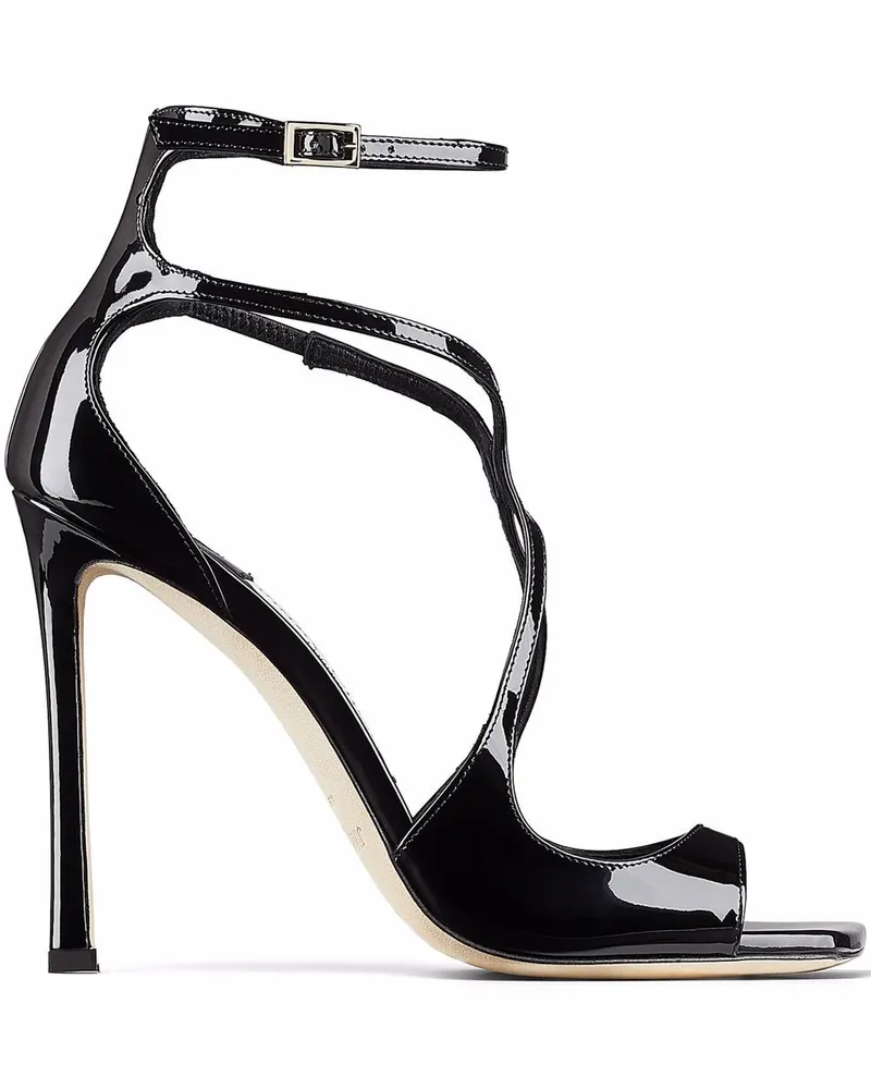 Jimmy Choo Azia Sandalen 110mm - Schwarz Schwarz
