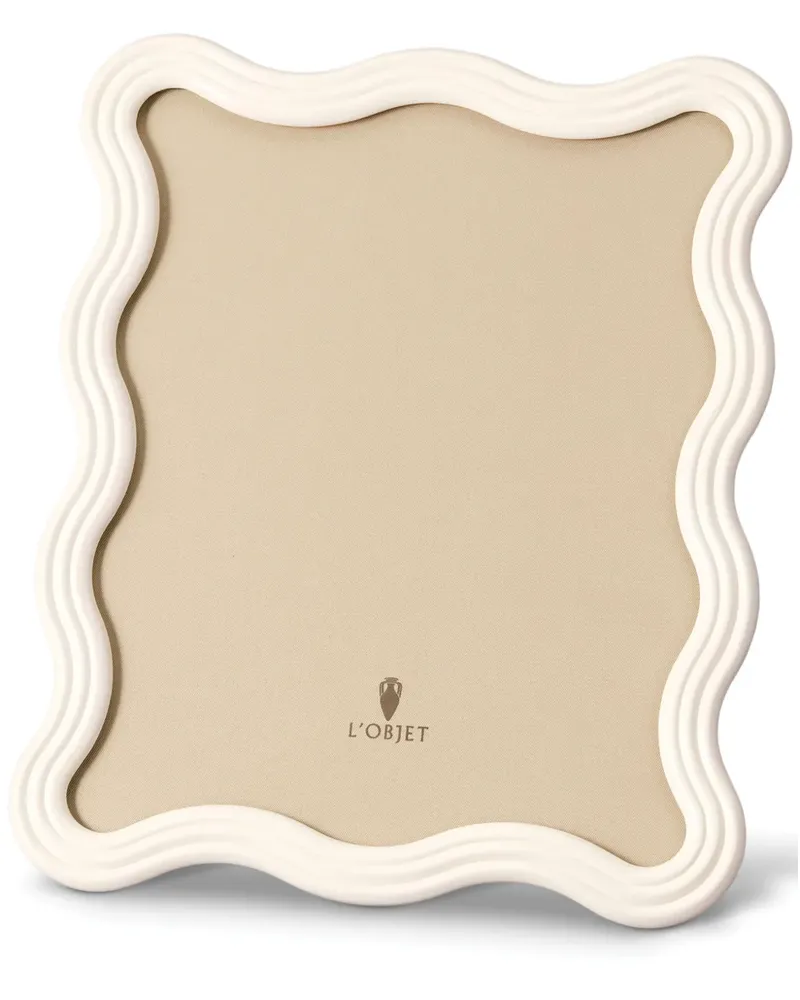 L’OBJET Ripple Bilderrahmen (20cm x 25cm) - Weiß Weiß