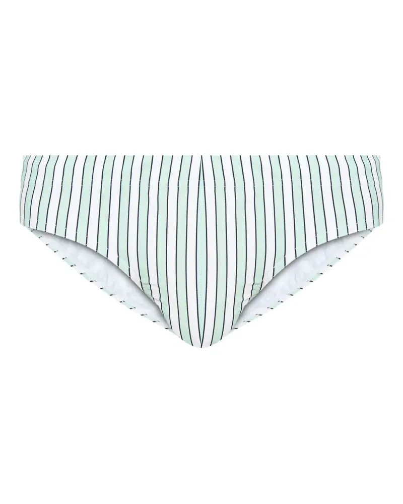Tom Ford striped swim briefs - Weiß Weiß