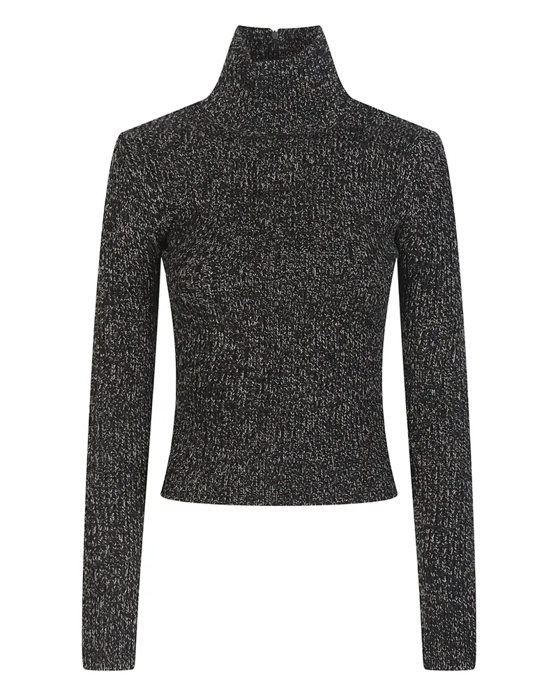 Max Mara Pullover mit Rollkragen - Schwarz Schwarz