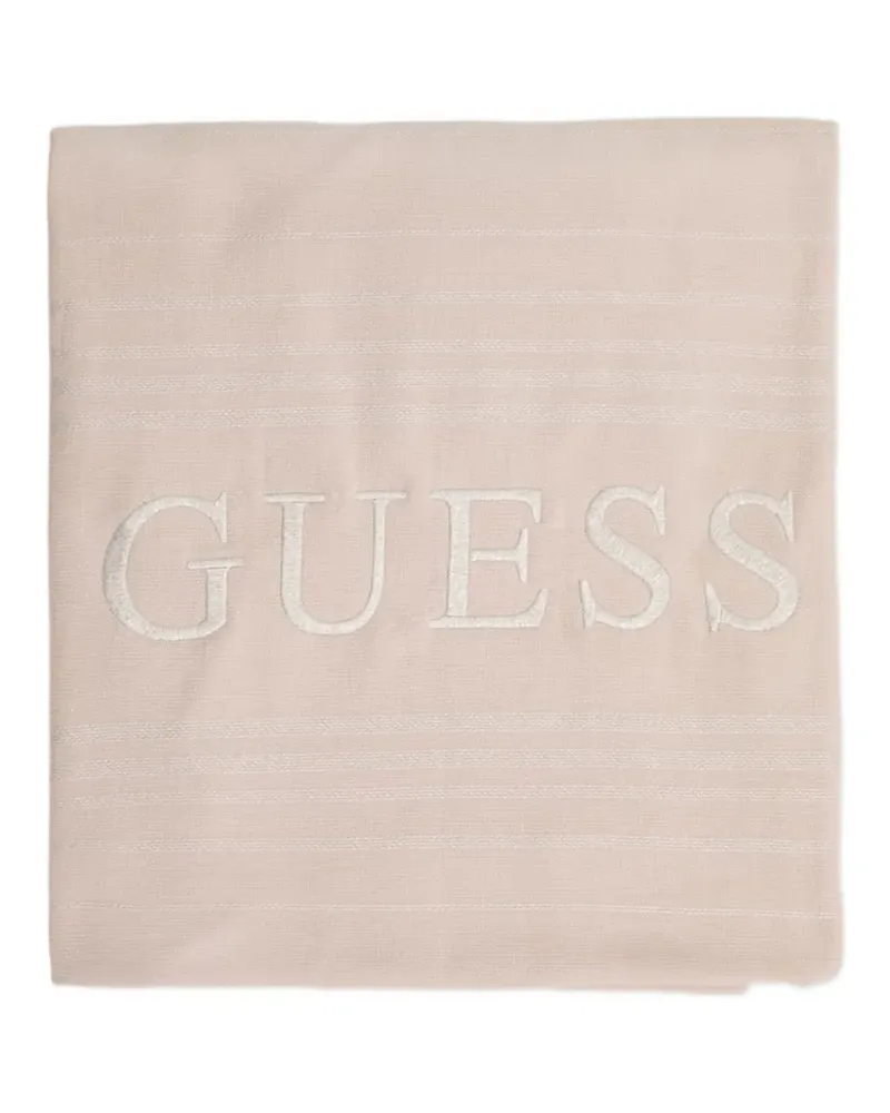 Guess Strandtuch mit Fransen - Nude Nude