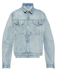 VETEMENTS Klassische Jeansjacke Blau