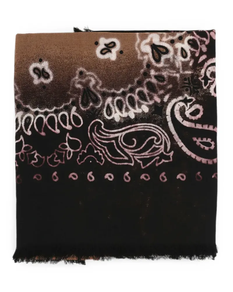 Destin Schal mit Paisley-Print - Braun Braun