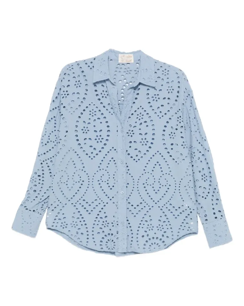 MC2 Saint Barth Sangallo Bluse - Blau Blau