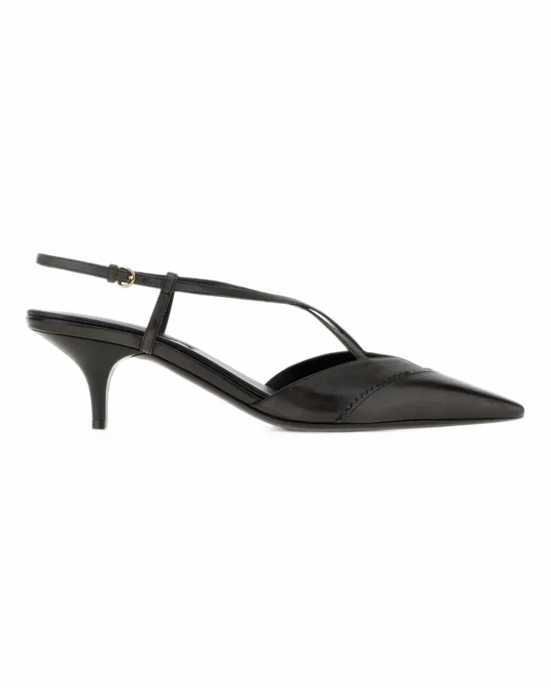Miu Miu Spitze Slingback-Pumps - Schwarz Schwarz
