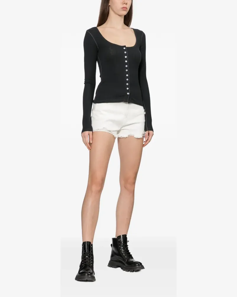 Free People End Game Cardigan - Schwarz Schwarz