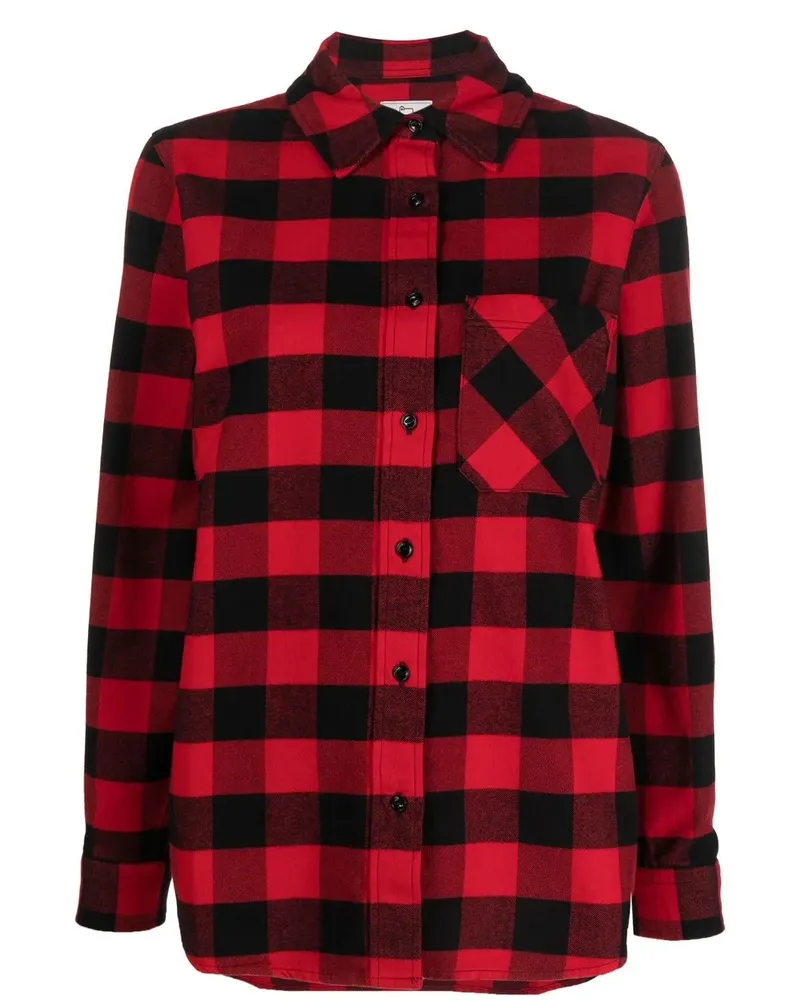 Woolrich Camicia Hemd - Rot Rot