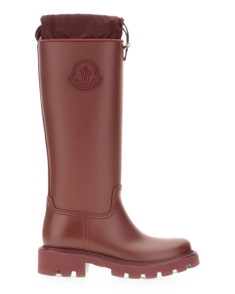 Moncler Kickstream knee-length rain boots - Rot Rot
