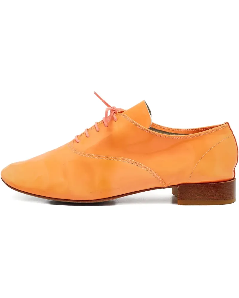 Repetto Pre-owned Oxford-Schuhe aus Leder - Orange Orange