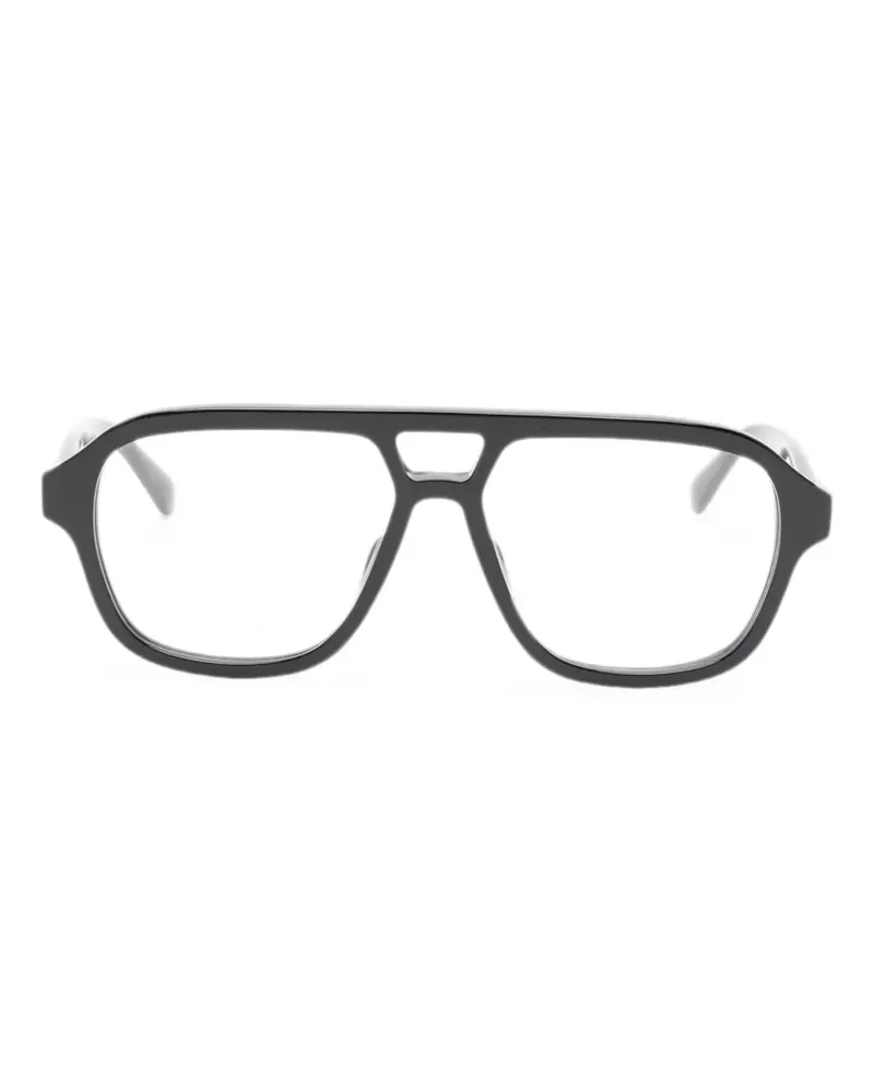 Gucci Klassische Pilotenbrille - Schwarz Schwarz