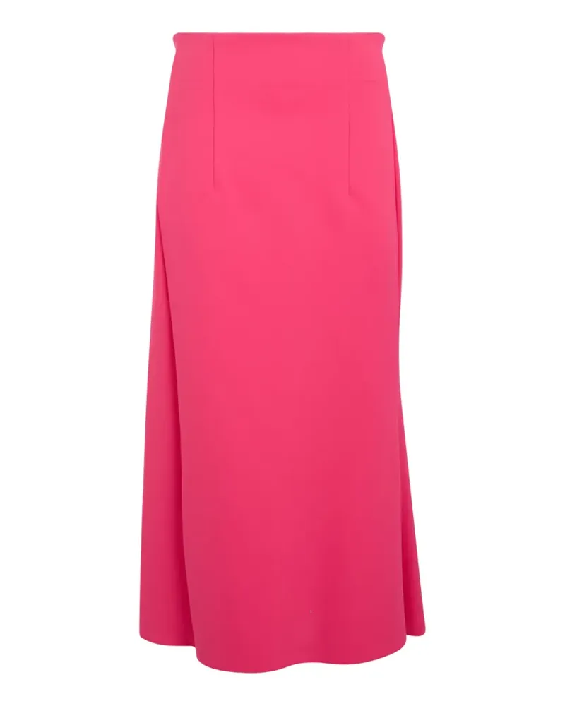 Philosophy Di Lorenzo Serafini high-waisted flared midi skirt - Rosa Rosa