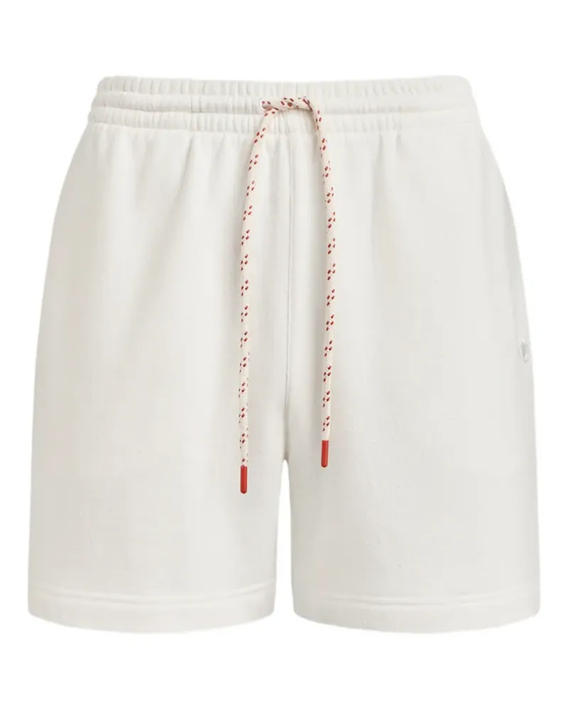 12 STOREEZ Texturierte Joggingshorts - Weiß Weiß