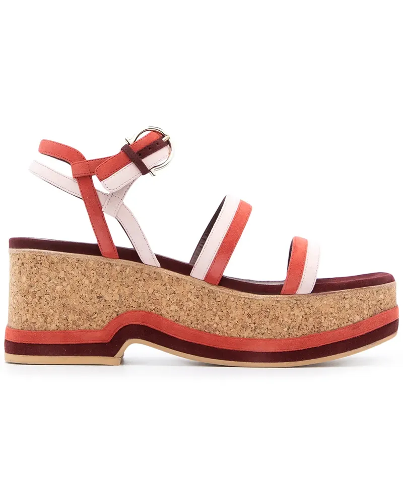 Ferragamo Mysen Sandalen 75mm - Rot Rot