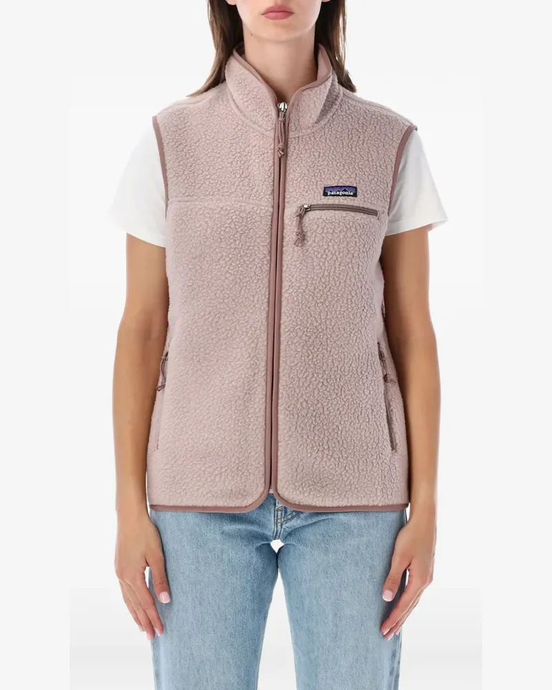 Patagonia Retro Pile sleeveless vest - Rosa Rosa