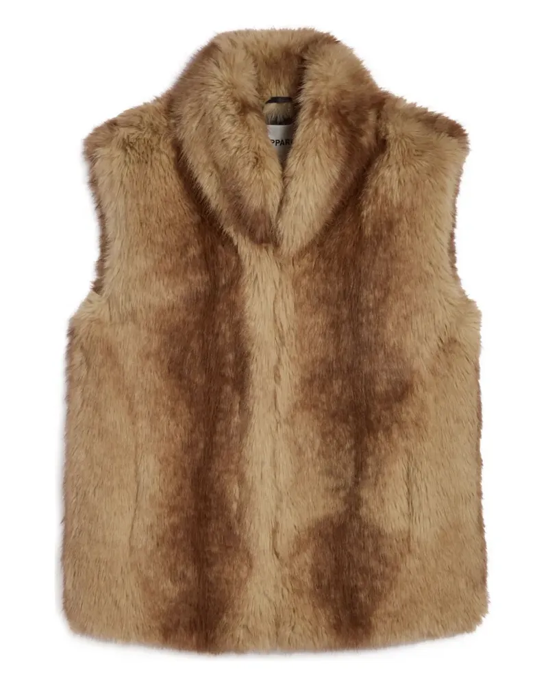 APPARIS Laila sleeveless vest - Braun Braun