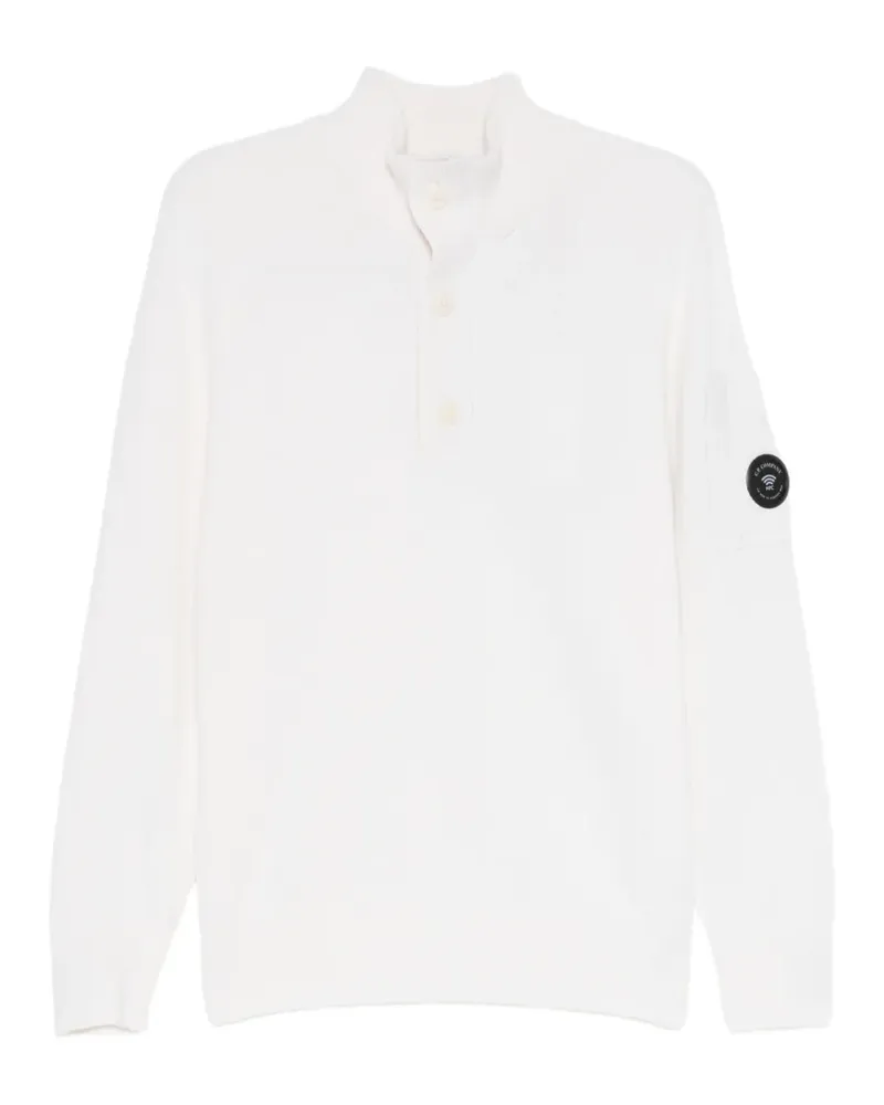 C.P. Company button-placket Lens-detail polo shirt - Nude Nude