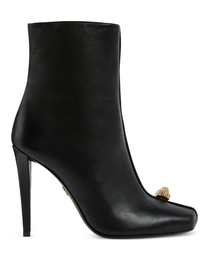 Giuseppe Zanotti Enigme Stiefel 105mm - Schwarz Schwarz