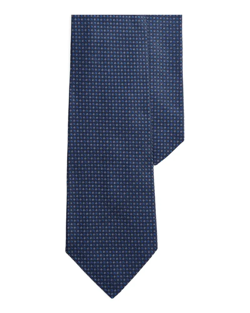 Ralph Lauren Gemusterte Krawatte - Blau Blau