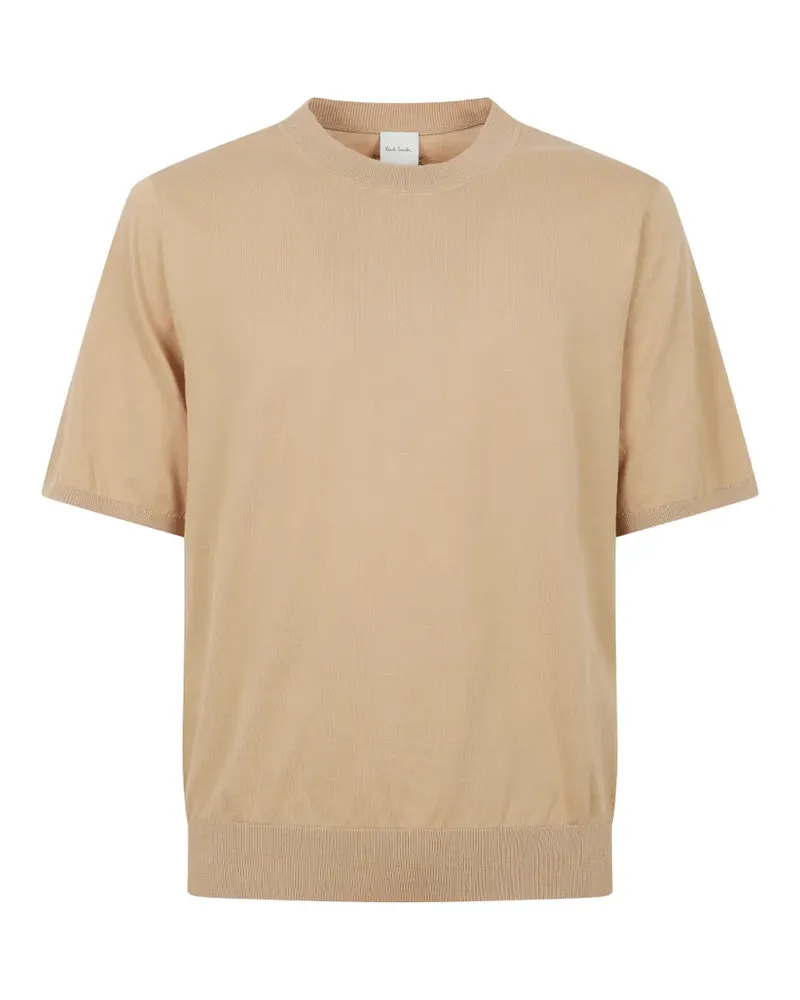 Paul Smith Artist Stripe knitted T-shirt - Nude Nude