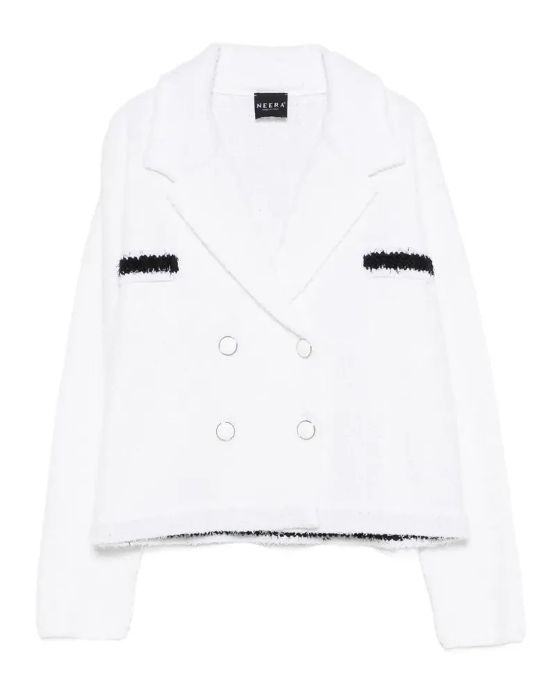 NEERA double-breasted jacket - Weiß Weiß