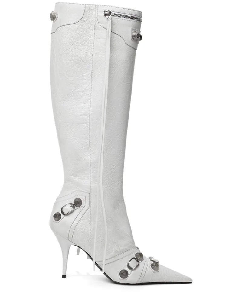 Balenciaga Stiefel mit spitzer Kappe - Weiß Weiß